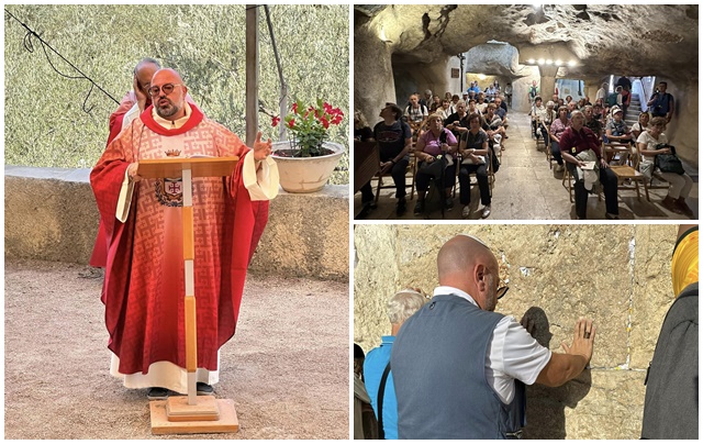 Pellegrini imperiesi in Israele sotto attacco. Don Corini: “Stiamo bene, tutto sotto controllo”
