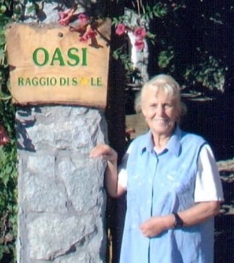 Morta Rina, anima dell’Oasi Raggio di  Sole
