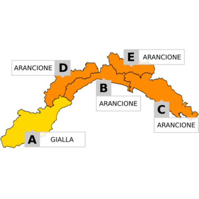 Allerta gialla fino a sera in tutta la provincia