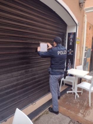 Questore chiude il locale “Ice on fire” per dieci giorni