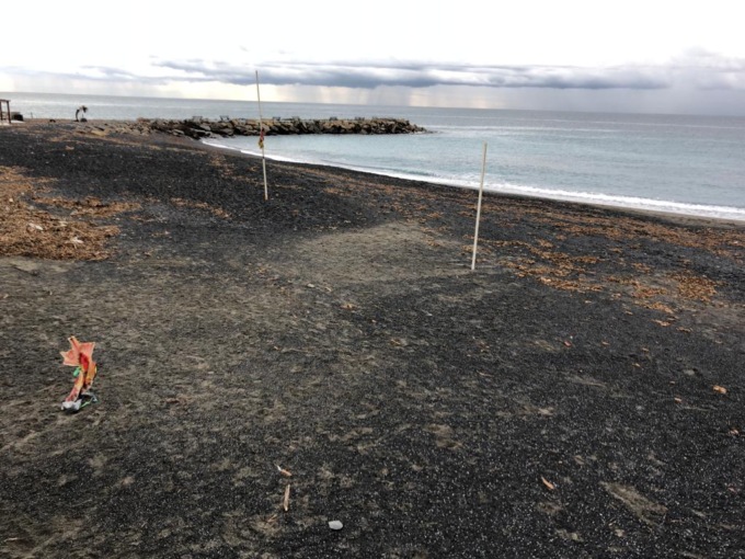 Borgo Prino: spiaggia ridotta a metà, a rischio la futura passeggiata