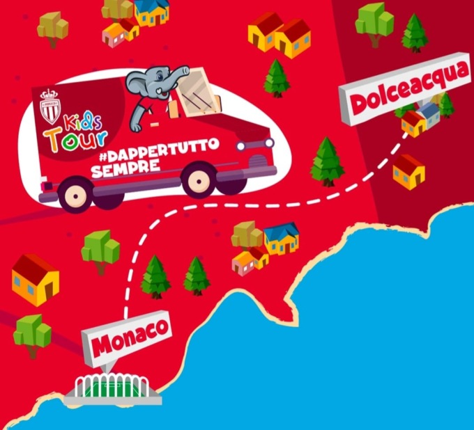 Dolceacqua si prepara a ospitare il Kids Tour dell’As Monaco