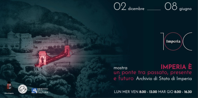 “Imperia è… un ponte tra passato, presente e futuro” la mostra presso l’Archivio di Stato