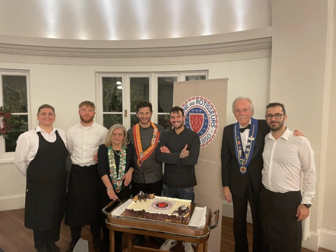 Al “Tee Shot” la cena degli auguri di Natale della Chaine des Rotisseurs di Sanremo