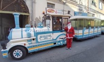 Babbo Natale in trenino a Pontedassio