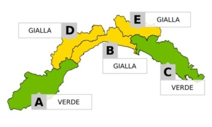 Arriva la neve in Liguria, allerta gialla in alcune zone