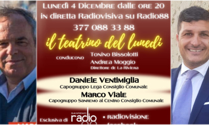 Daniele Ventimiglia e Marco Viale ospiti questa sera al Teatrino del Lunedì