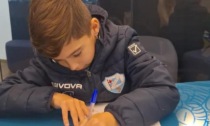 Il giovanissimo Kevin firma per la Sampdoria