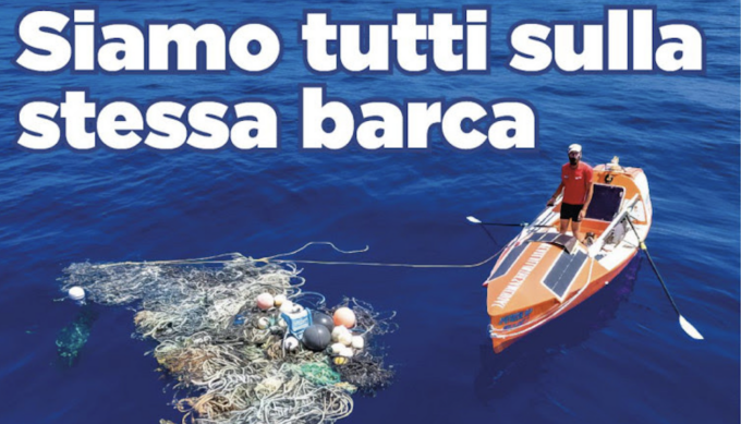 “Siamo tutti sulla stessa barca”: l’incontro con Alex Bellini