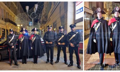 A Sanremo controlli rinforzati dei carabinieri anche in alta uniforme per le festività