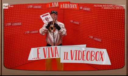 Lo showman sanremese Maxfiamma protagonista su "E viva il video box" di Rai2