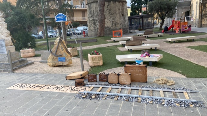 G.Ruffini: un’installazione straordinaria per la Giornata della Memoria