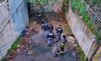 Trovato un cadavere nel canalone sottostrada in via Pietro Agosti a Sanremo
