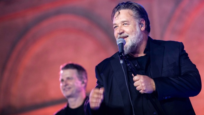Il Gladiatore Russel Crowe ospite al Festival