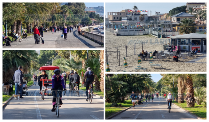 A Sanremo un anticipo di primavera a pochi giorni dal Festival