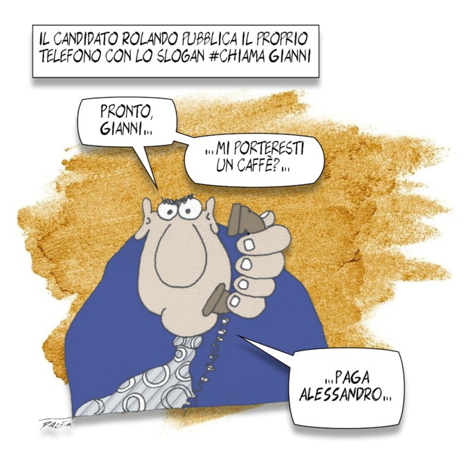 Da giovedì su La Riviera tornano le vignette di Palex
