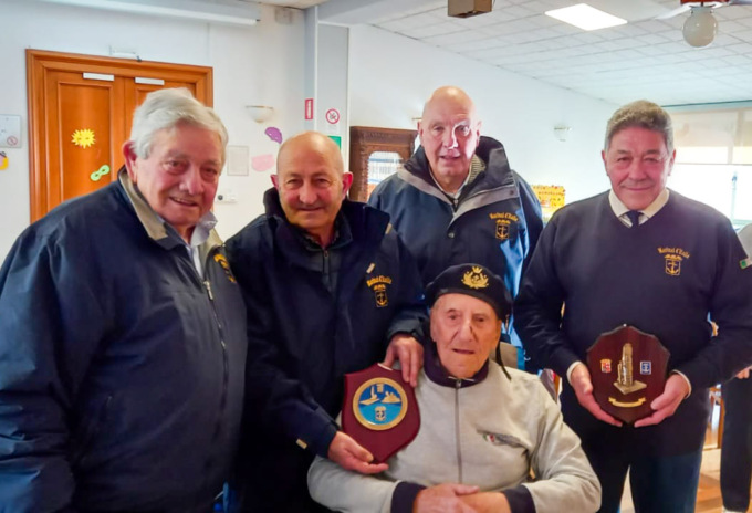 Diano festeggia i 100 anni del socio Anmi Angelo Parodi