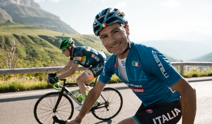 Davide Cassani alla “Pedalata con il Campione”
