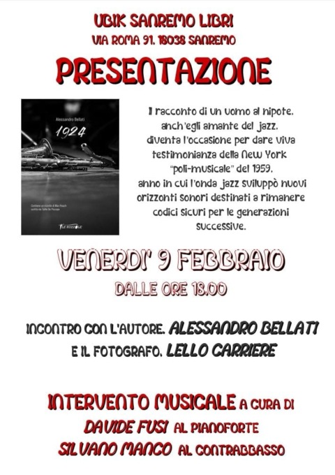1924: un viaggio nel Jazz e nei suoni di New York attraverso le parole di Alessandro Bellati