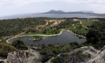 Il lago artificiale di Berlusconi a Villa Certosa è "made in Sanremo"