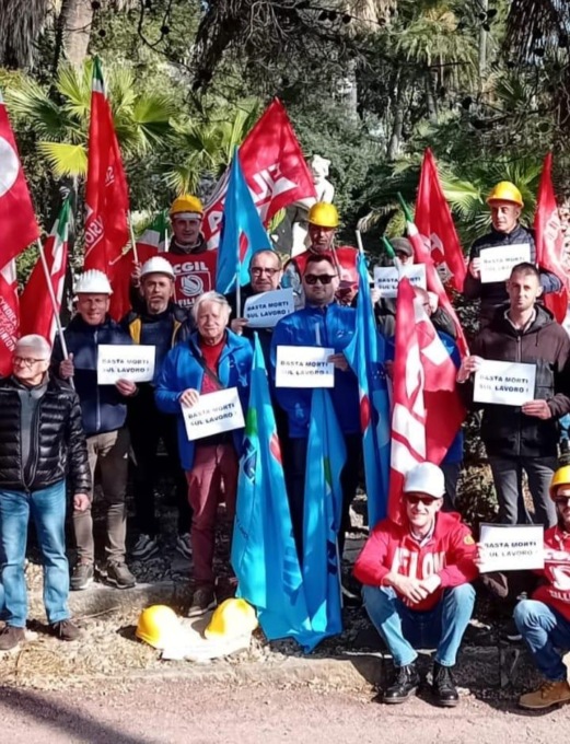 Le organizzazioni sindacali liguri contro gli infortuni sul lavoro