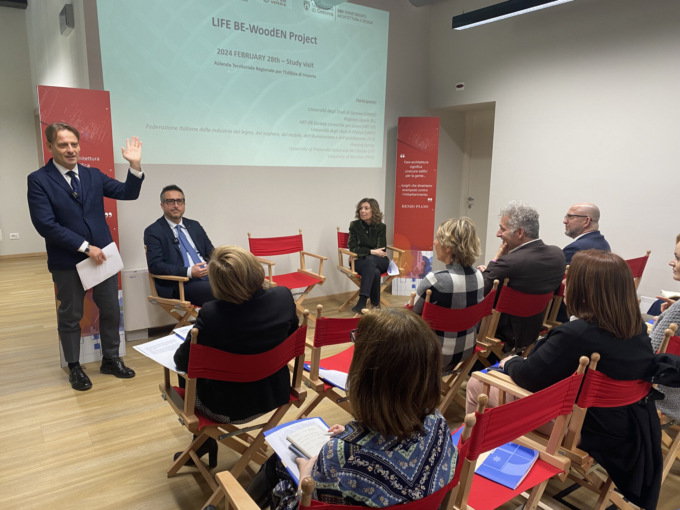 Regione Liguria e Università di Genova presentano il progetto europeo: “BE-WoodEN”