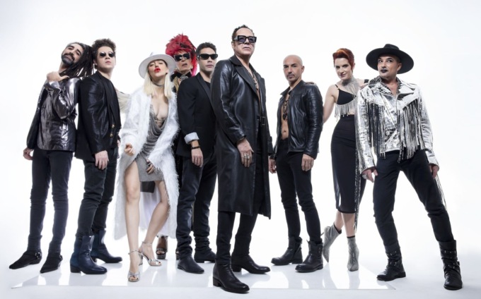Joe T Vannelli con Supalova a Sanremo