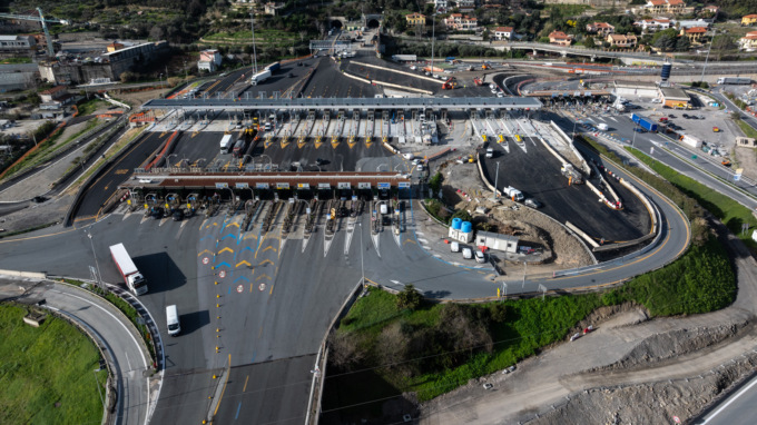 Apre la nuova barriera autostradale dell’A10, ci sarà anche il telepedaggio europeo