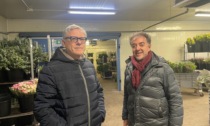 Gianni Rolando in visita al Mercato dei Fiori, “Comparto floricolo risorsa per Sanremo”