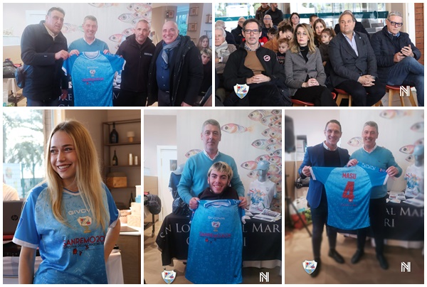 Maglia della Sanremese celebra il 74° Festival della Canzone. Le foto della presentazione