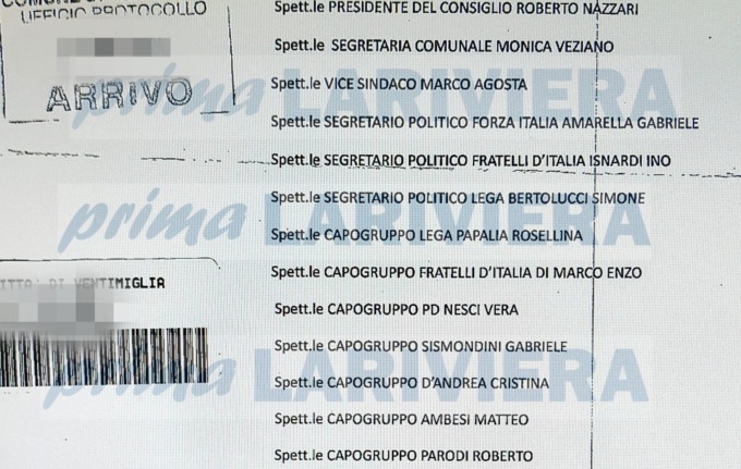 Presunti illeciti per gestire il waterfront: lettera anonima con nomi di politici a Ventimiglia