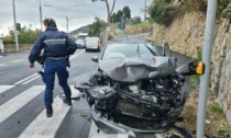 Frontale a Sanremo tra due auto: feriti entrambi i conducenti