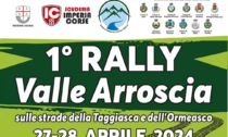 Il 1° Rally Valle Arroscia il 27 e 28 aprile