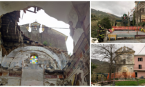 Crollato il tetto dell'oratorio di Molini di Prelà, sfiorata la tragedia