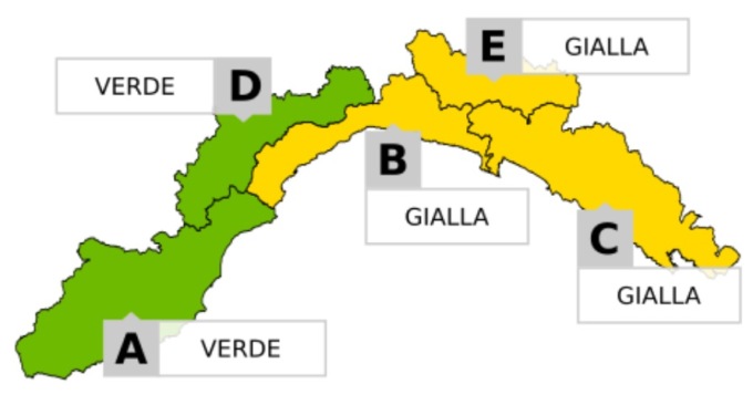 Maltempo nei prossimi giorni, le previsioni di Arpal