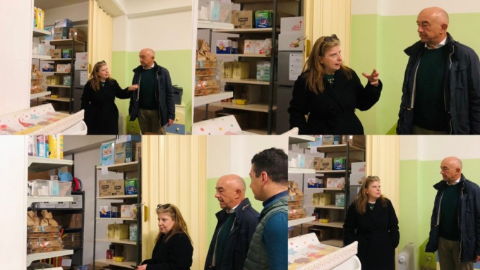 Mager in visita al Centro Aiuto alla Vita di San Martino