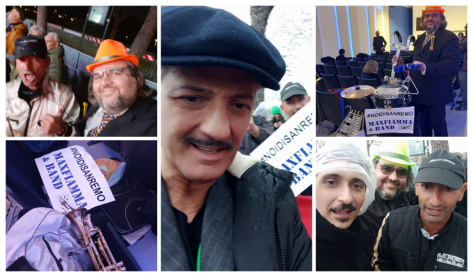 Trasferta romana per la Maxfiamma & Band allo show di Fiorello. Video