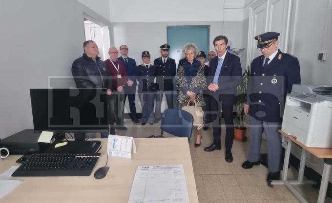 Inaugurato il nuovo posto di polizia all’ospedale Borea di Saremo