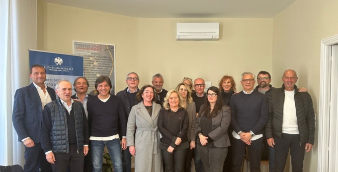 Gianni Rolando ha incontrato il direttivo della Confcommercio