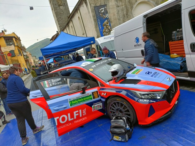 Sessanta vetture allo Shake Down per il 1° Rally della Valle Arroscia