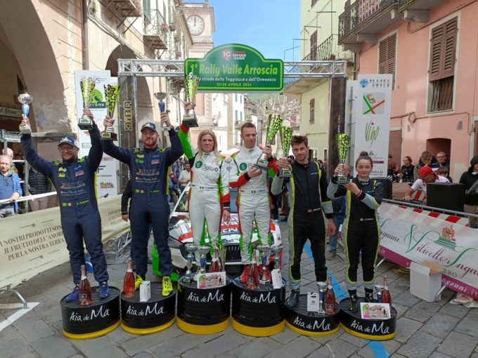 Araldo-Boero vincono il “Rally della Valle Arroscia”