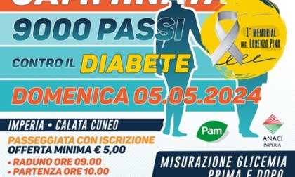 9000 passi contro il diabete giovanile
