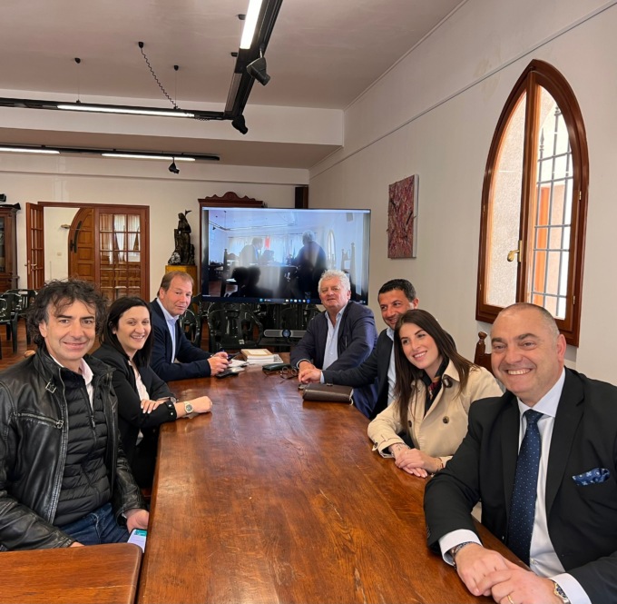 Assessore regionale al Turismo Sartori in visita a Dolceacqua