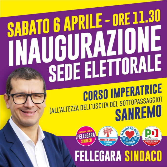 Fellegara inaugura il point elettorale questo sabato