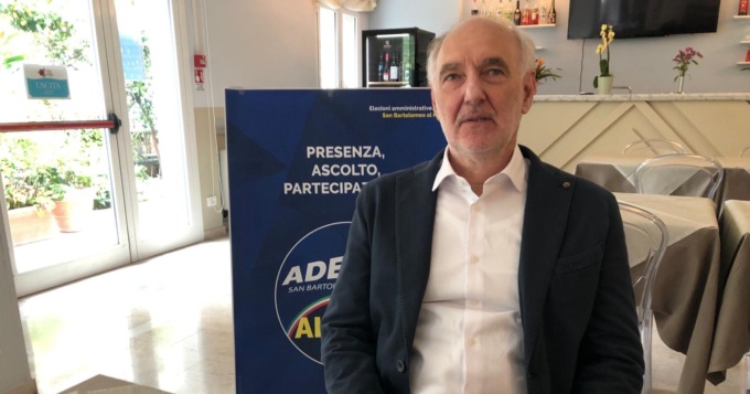 Alberto Alberti presenta la sua candidatura a sindaco