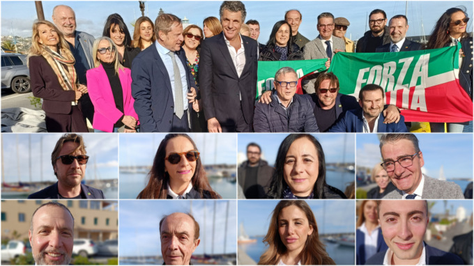 Forza Italia presenta la lista per Rolando: “Puntiamo alla doppia cifra”