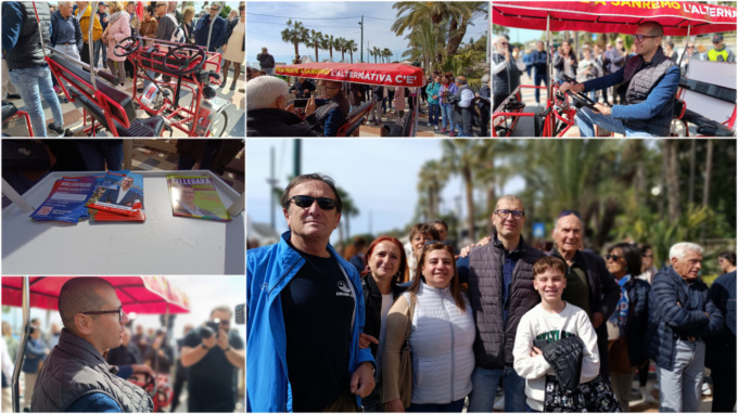 Fellegara inaugura il point mobile. “Stare in mezzo alla gente”