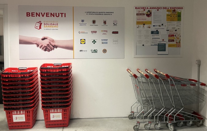 I cinque anni dell’Emporio Solidale di Sanremo