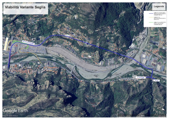 Lavori di completamento del nodo autostradale, dal 22 aprile al 30 giugno modifiche alla viabilità per i veicoli in uscita verso Ventimiglia e l’autoporto