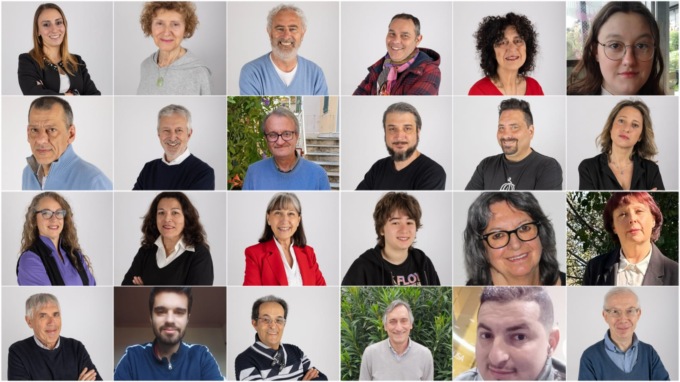 La squadra completa di Progetto Comune